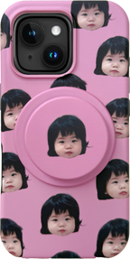 sticker case + poppy